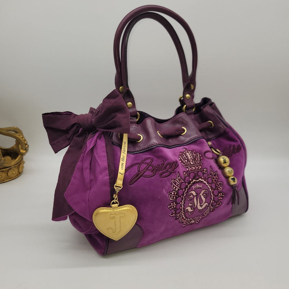 Juicy Couture Daydreamer Bag Velour